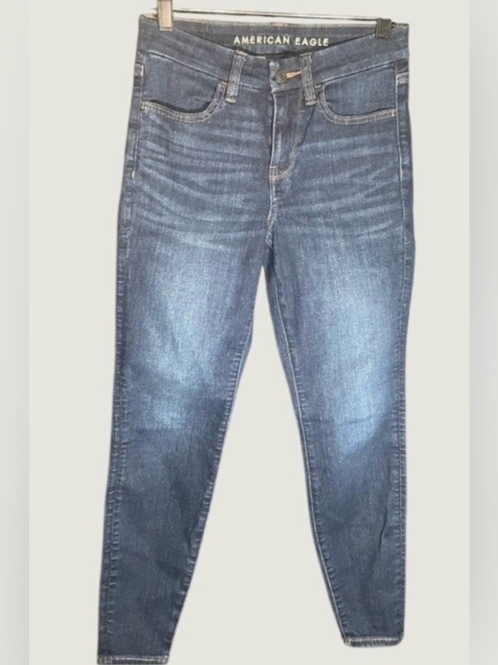 American Eagle Outfitters High-Rise Dark Blue Size‎ 2 Stretch Women's Jeans